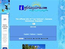 Tablet Screenshot of infolasgaleras.com